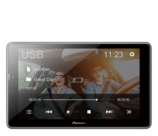 Pioneer DMH-AF555BT 2-DIN 9" USB BT AUX - 1294847 - zdjęcie 2
